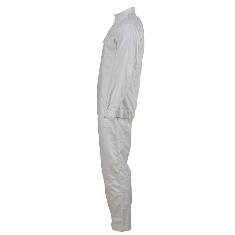 Original British Military White Coveralls Jumpsuit Lightweight Roomy Fit New
