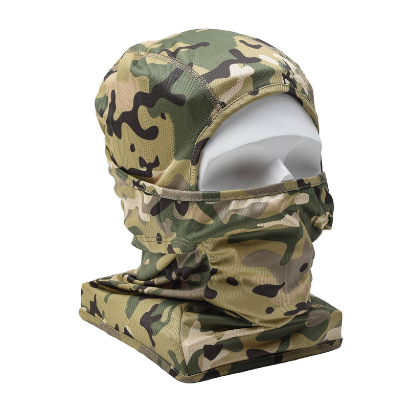 MFH Brand Mission Operation Camo Balaclava Lightweight Tactical Combat Mask New
