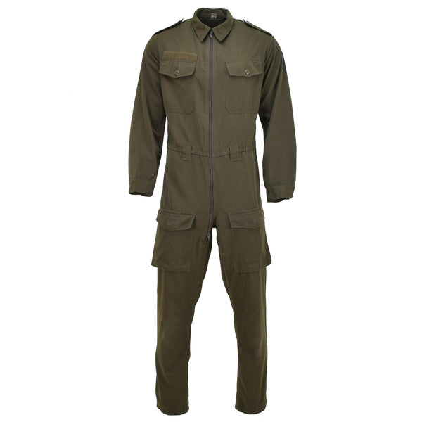 Original Österrikisk BH Military Coverall Men Works Mechanic Polycotton Suit Olive