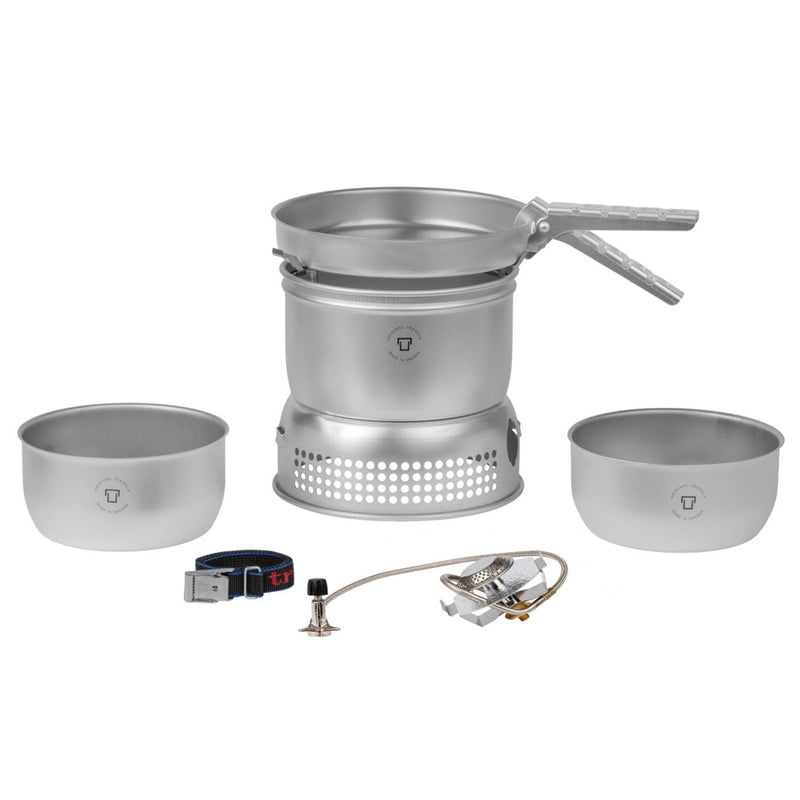 Trangia Cooking Spis Set Camping Portable Mess Kit Backpacking Gear Burner