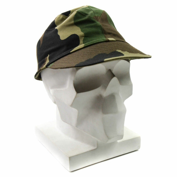 Äkta franska Frankrikes arméstrid Cap F1 Militärfält Combat Peaked Cap Camo