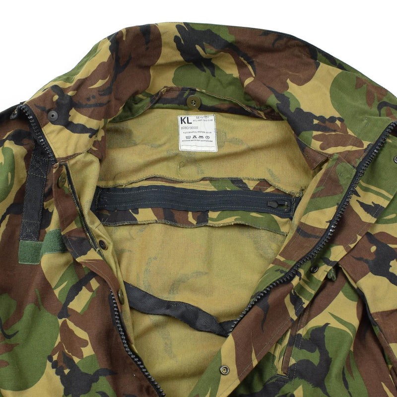 Äkta holländska tankfartyg Militärdräkt kamouflage övergripande jumpsuit ny