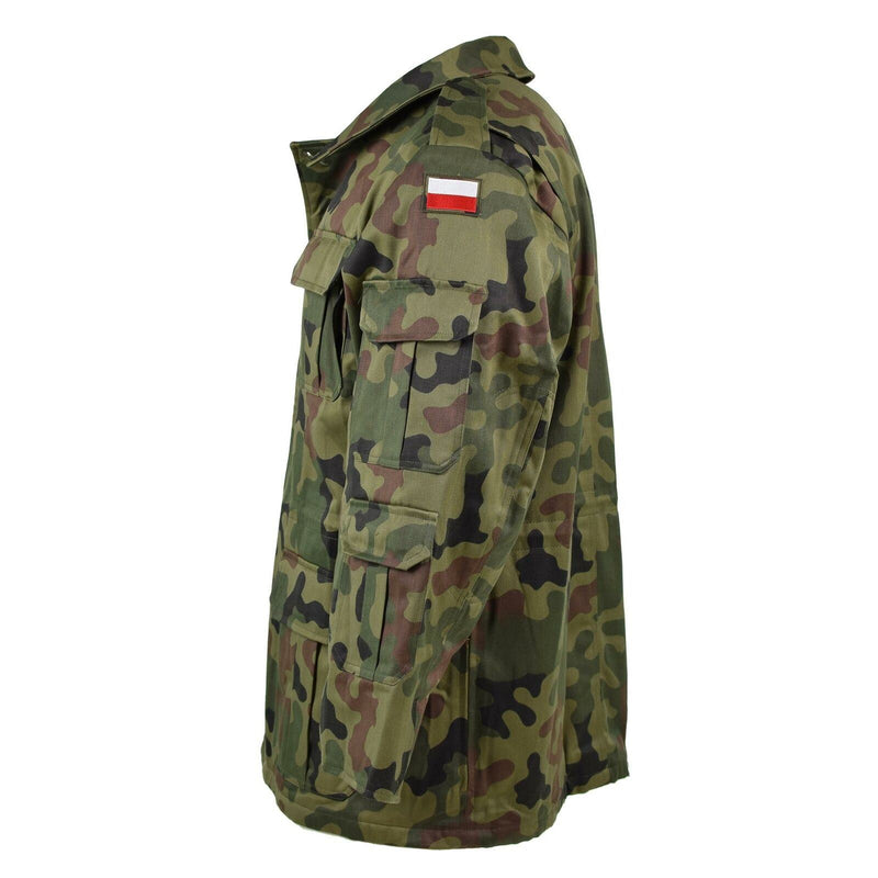 Äkine Polish Army Parka Panther Camo Military Jacket Combat BDU Surplus New