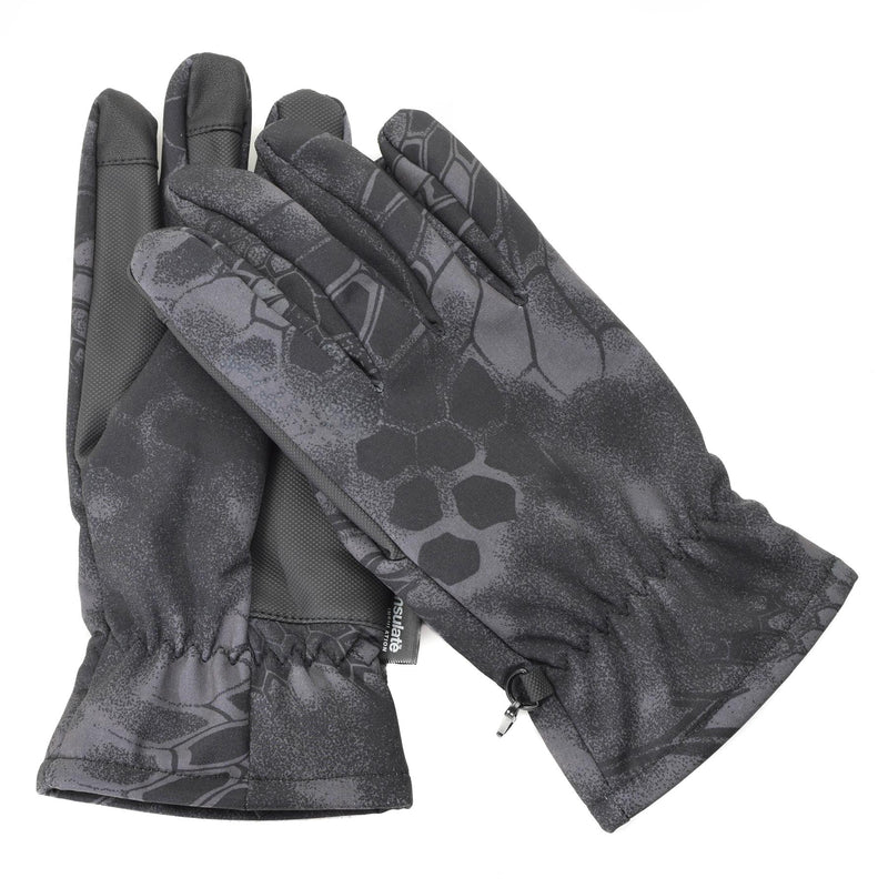 Mil-tec handskar män softshell thinsulate ™ foder mandra camo vinter taktisk redskap