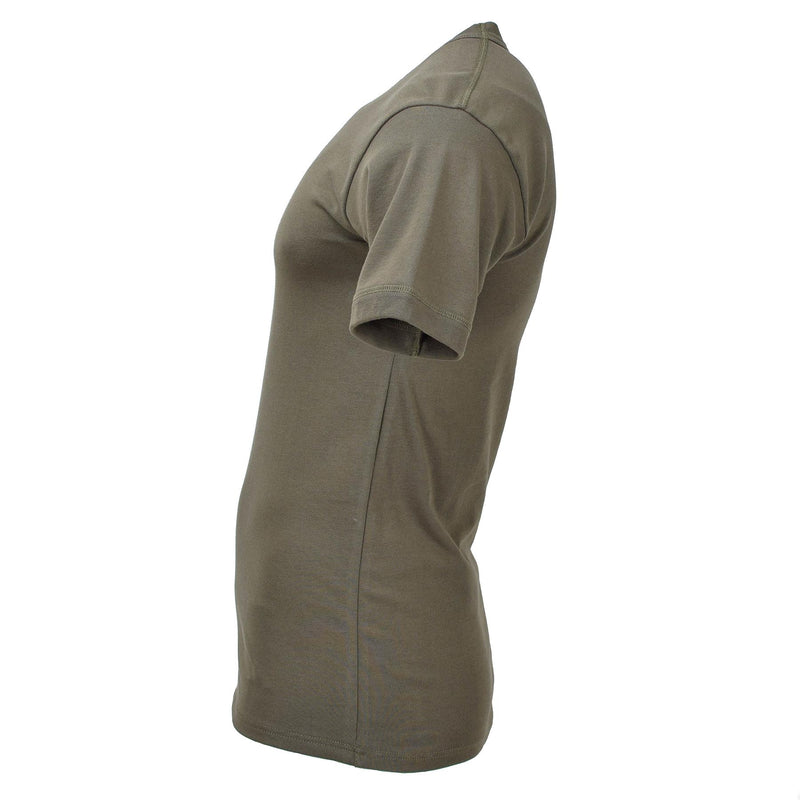 Leo Kohler Army T-shirt sport andas kort ärm underkläder lättvikt