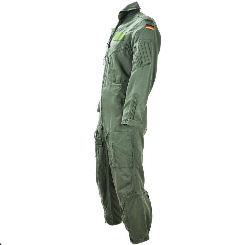 Äkta tyska armé Aramid Fiber Flight Suit Coverall Pilot övergripande grön