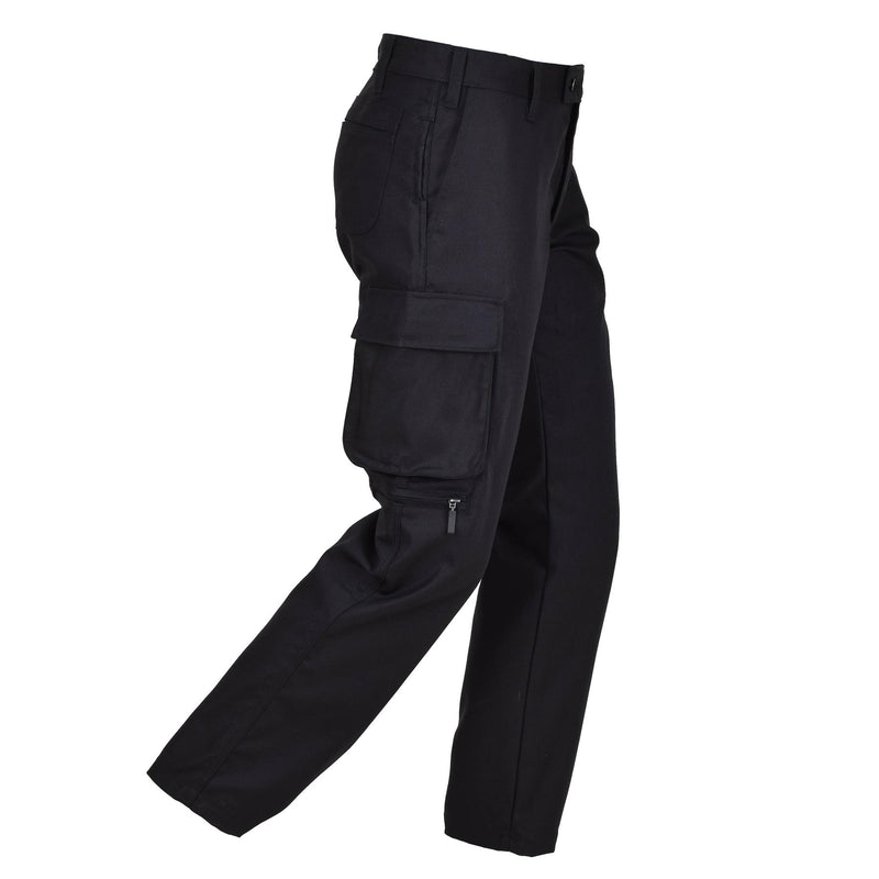 Original Danmark Military Black Work Pants D-ringbyxor Stark hållbar ny