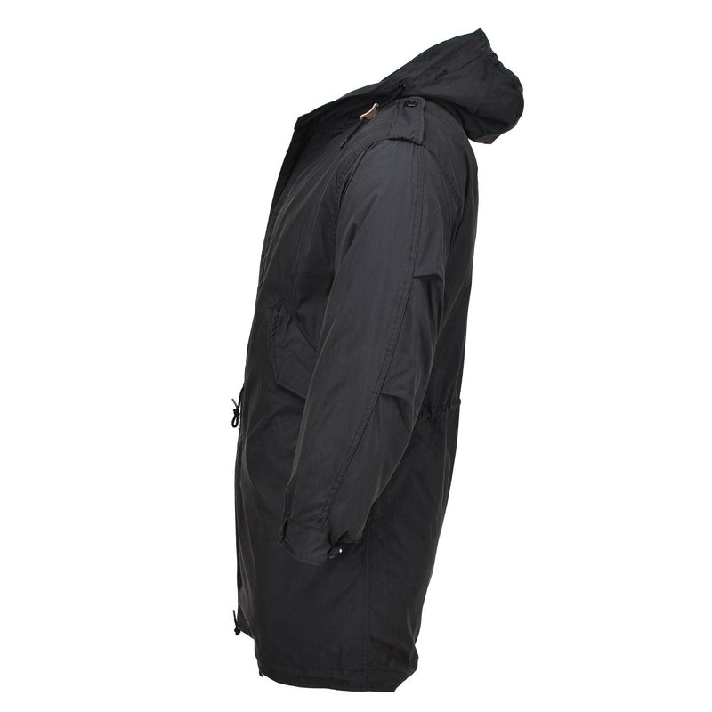 Mil-Tec Brand U.S. Military Style Parka M51 Shell Hooded Quilted Liner Black New