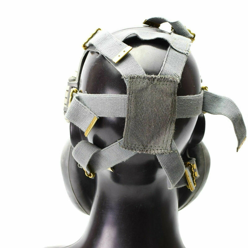Polsk militär gasmask MP-4 äkta respiratorisk kemisk grå oliv od ny