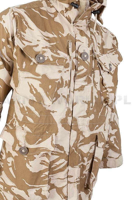 Original British Army Military Combat Desert Jacket Parka SMOCK Windproof New