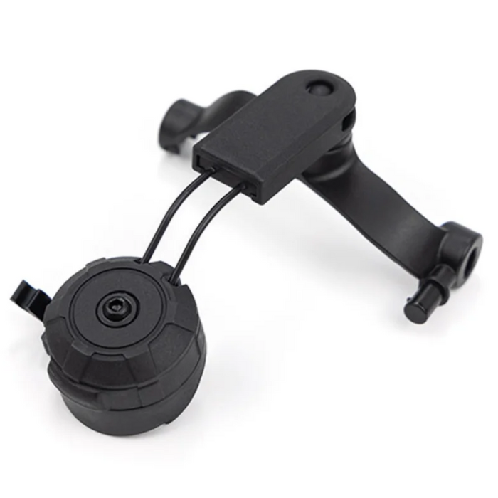 Earmor M19C ARC Rail-hjälmadaptersats för M31 M32 PLUS Headset Svart