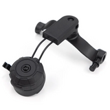 Earmor M19C ARC Rail-hjälmadaptersats för M31 M32 PLUS Headset Svart