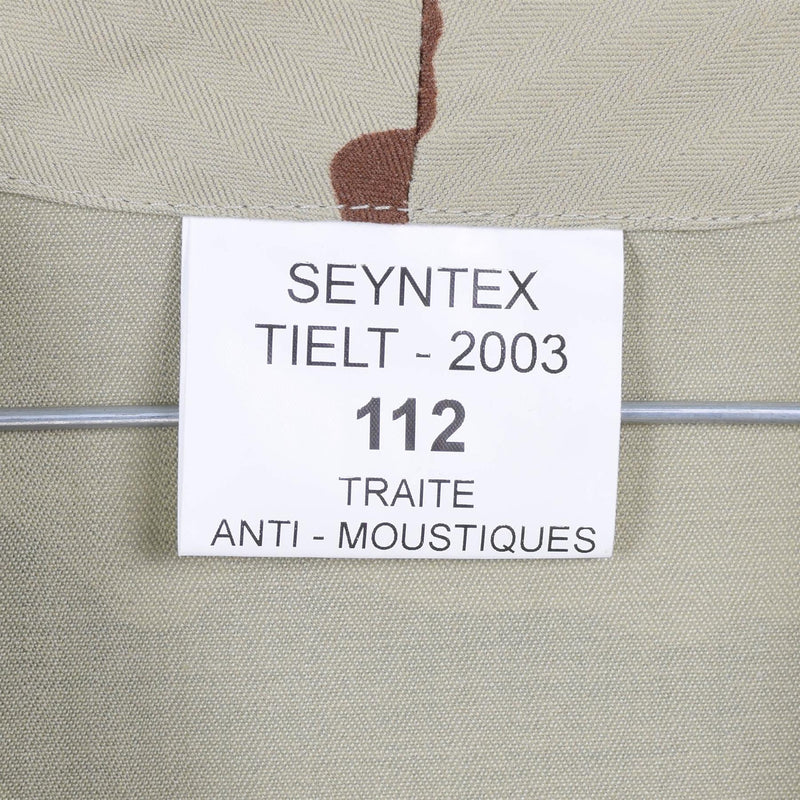 Original French Army Tactical Combat Shirt Gao Vest F2 Desert Camouflage New