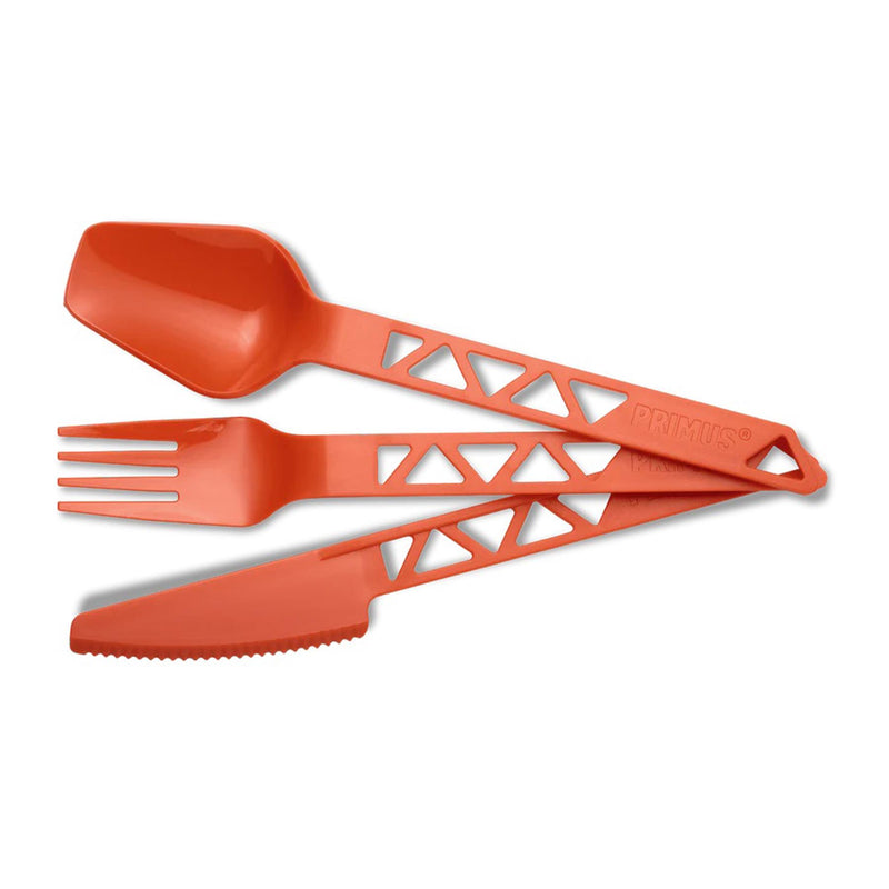 Primus Lightweight Trail Outdoor Cutery Set Camping Plastic Spoon Knife Fork