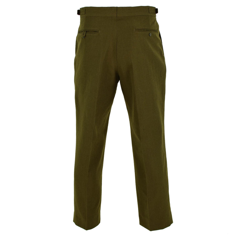 Original British Army Official Uniform Pants Od Parade byxor militär fråga