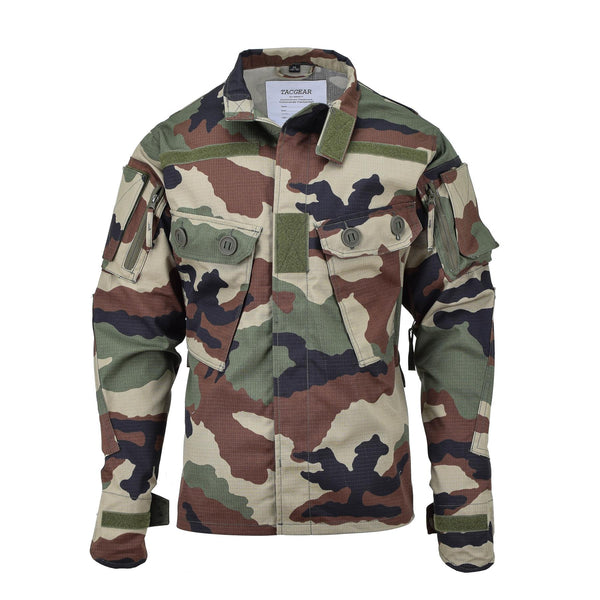 Tacgear Brand French Military Style Commando Jacket Field Cce Tactical Shirts