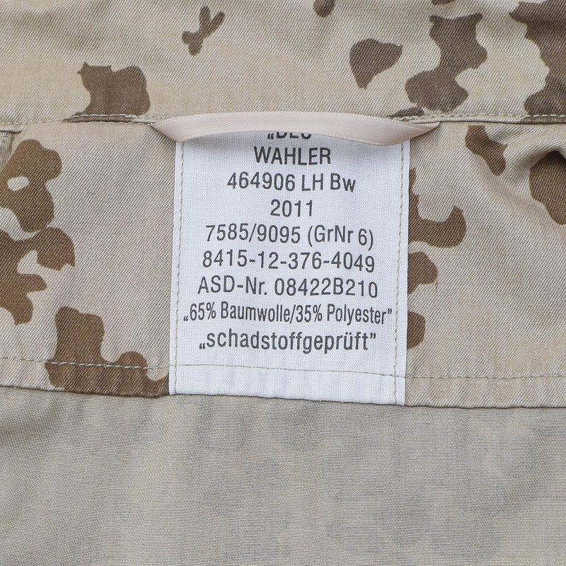 Äkta georgiska arméfältblus Tropentarn Camouflage Field Tactical Shirts
