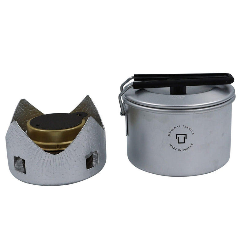 Trangia Kitchen Spise Set Cookware Lätt rostfritt stål Kompakt vandring