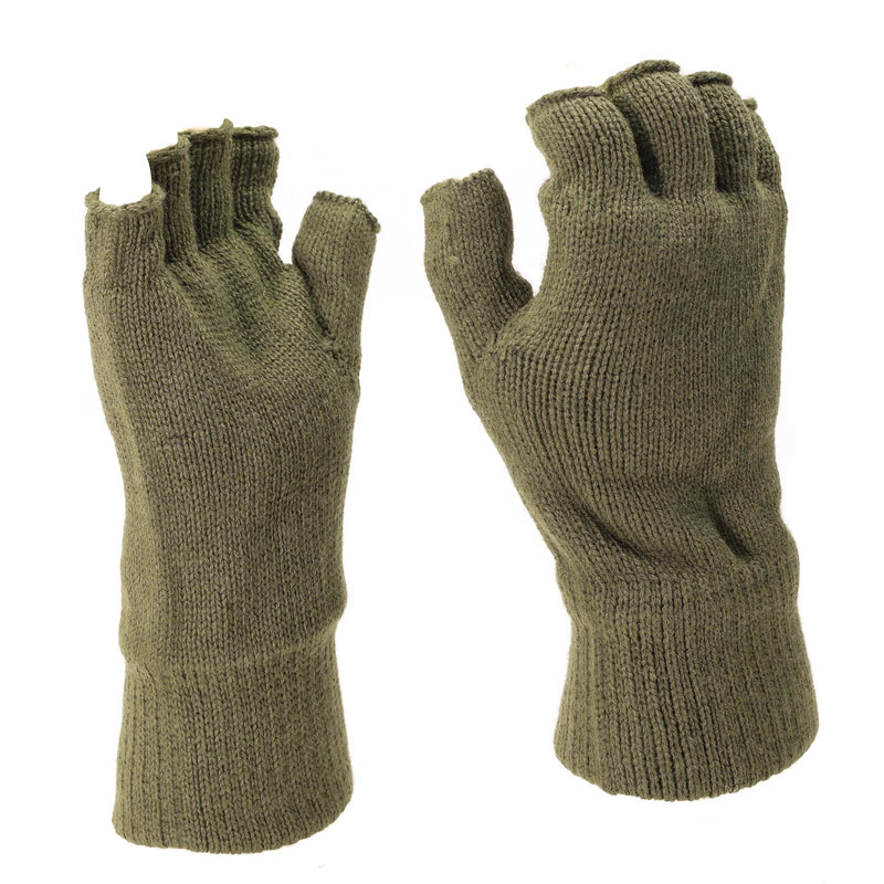 Mil-tec handskar män varm fingerfri thinsulate ™ foder oliv vinter taktisk redskap