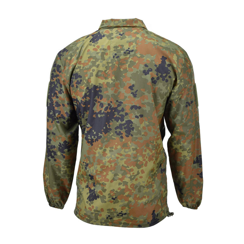 Tacgear Brand Wind Shirt Lightweight Flecktran Camo Ripstop Smock Camping vandring