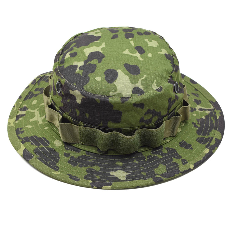 TACGEAR Märke danska arméstil boonie hatt m84 camo ripstop vent hål breda rist