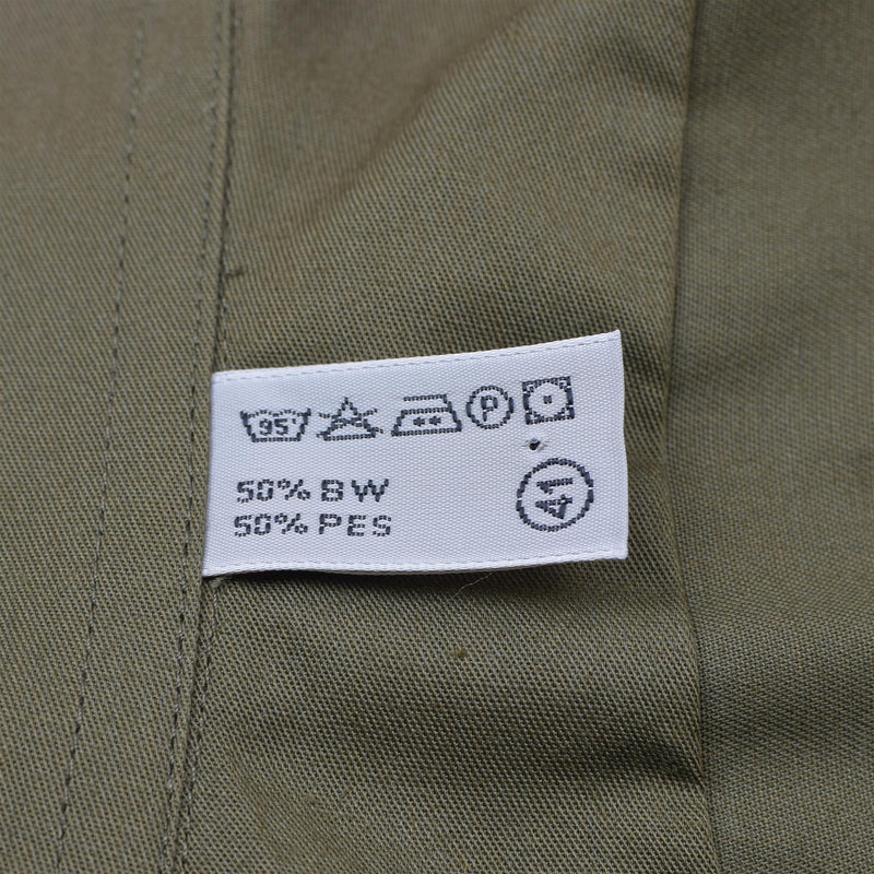 Original Österrikisk arméskjorta M65 Lätt strid Kort ärm Olive BDU NYTT