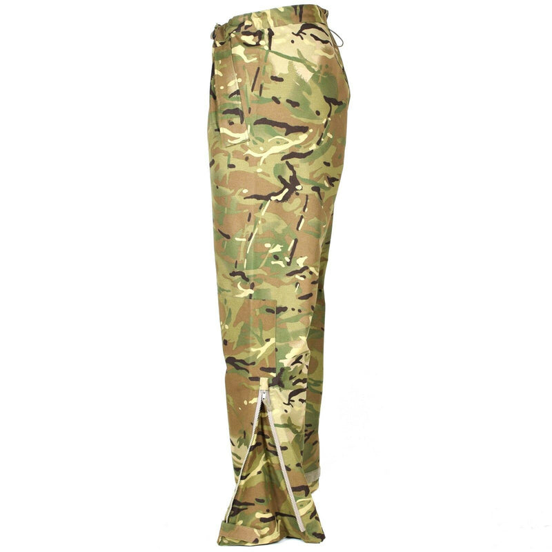 Äkta brittiska armémilitärmilitiska strid MVP MTP Camo Pants Waterproof Goretex New