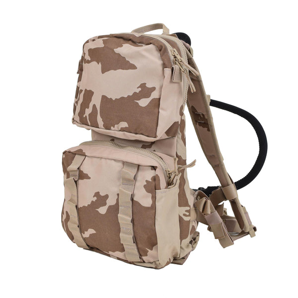 Äkta tjeckiska arméhydration av ryggsäckssystem CZ95 Desert Camouflage 3 liter nya