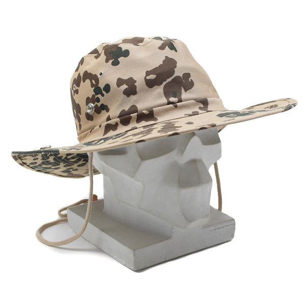 MFH Brand Military Style Panama Hat Tropical Flecktarn Bucket Summer Cap Ny