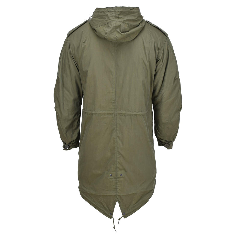 MIL-TEC U.S. Military Style M51 Hooded Parka quiltad löstagbar foder Olive New