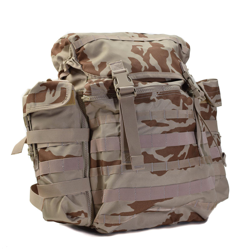 Original Tjeckien Military Molle ryggsäck öken camo 30l snabb utgåva