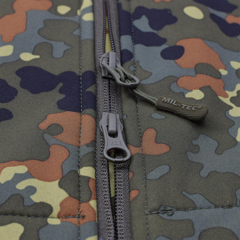 Mil-tec softshell jacka scu 14 tyska flecktran camo utomhus vandring ytterkläder