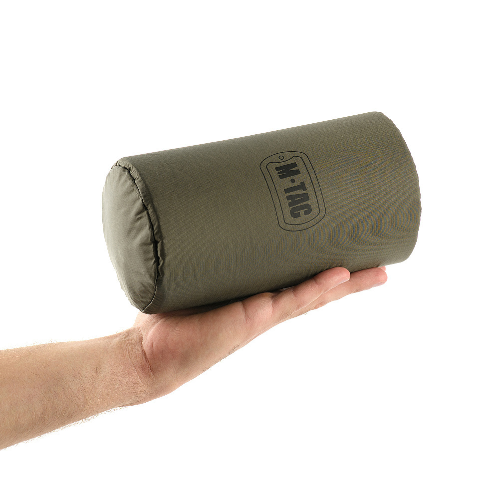 M-TAC Uppblåsbart liggunderlag 195x58x5cm Lätt campingmatta Olive