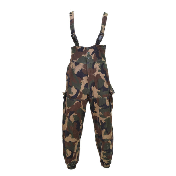 Original ungerska militära stridsbyxor M1990 BDU stagade tungviktbyxor