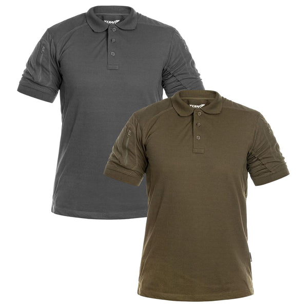 Texar Elite Pro Tactical Polo Shirt Kort ärm Militär sommaruniform T-shirt