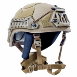 Šestan-Busch BK-ACH-HC Modern ballistisk hjälm High Cut Level IIIA sidoskenor