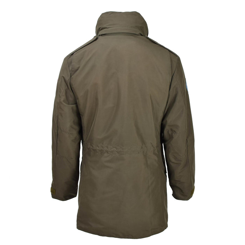 Original Österrikisk militär Gore-Tex Parka W Liner Rain Jacket Casual Formal