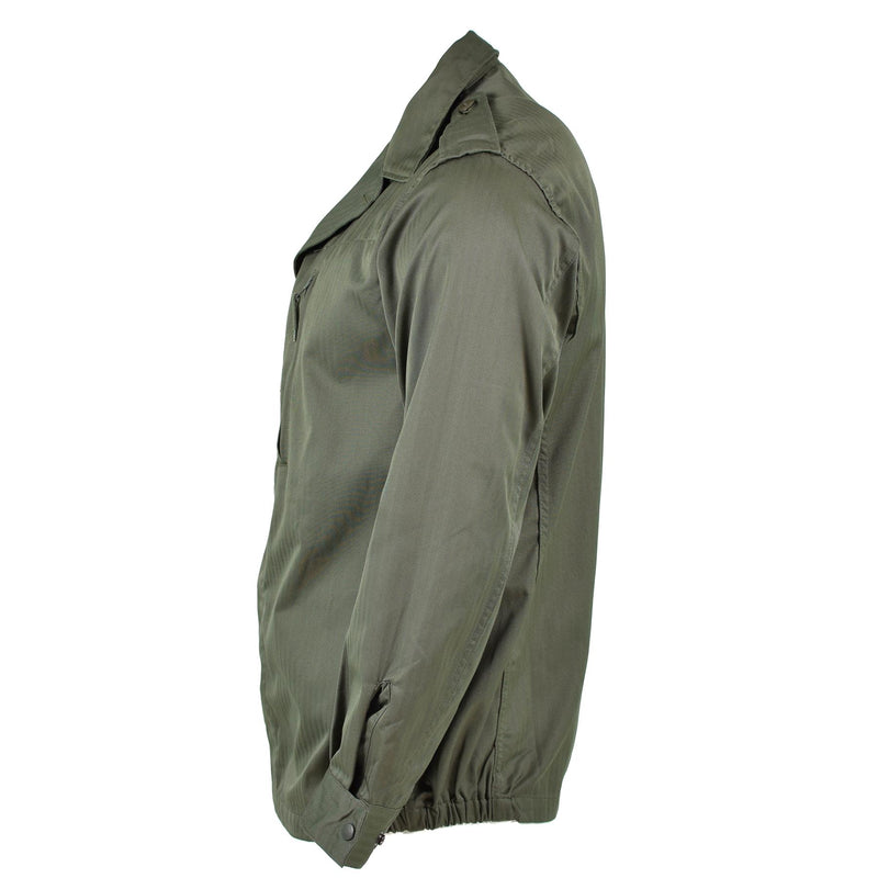Äkta franska armé F2 Combat Jacket Militär fråga överskottsskjorta oliv od ny