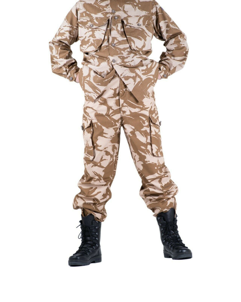 Äkta brittiska arméstrandbyxor öken militära byxor vindtäta nya