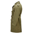Original spansk militär trenchcoat Gabardine Formal Field Beige