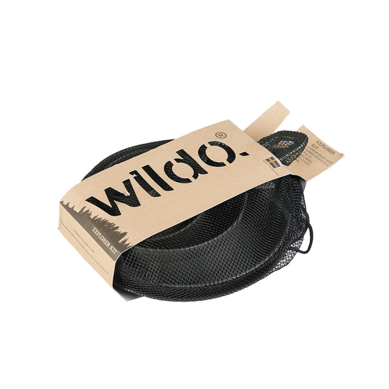 Wildo Explorer Kit Camping Tableware Set BPA-fria lätta utomhusredskap