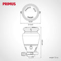Primus EasyLight Gaslykta 490 Lumens Camping Vandring Utomhusglasljus