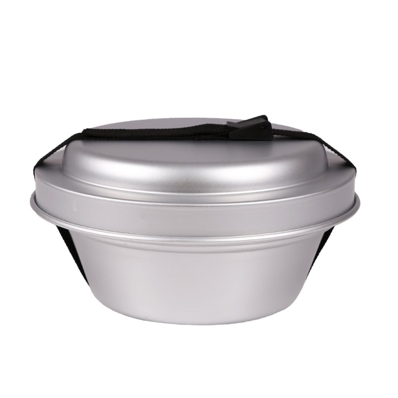 Mil-Tec Aluminium Cooking Spise Set Toming Cookware Compa Camping Pan Pot Bowl