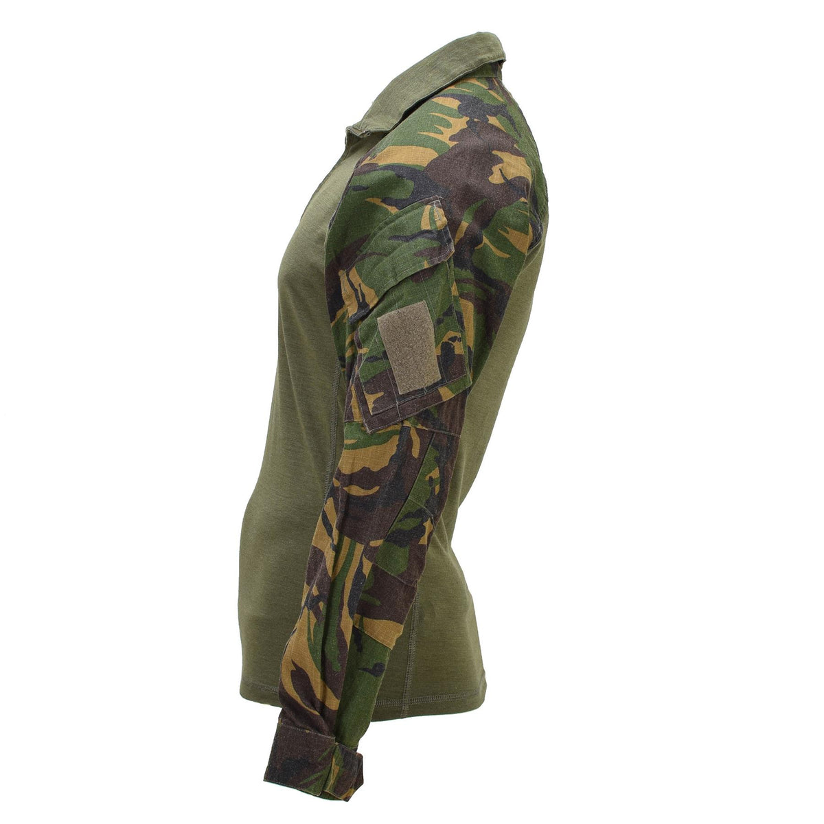 Original holländsk militär stridströja Field Top Quarter Zip DPM Camouflage