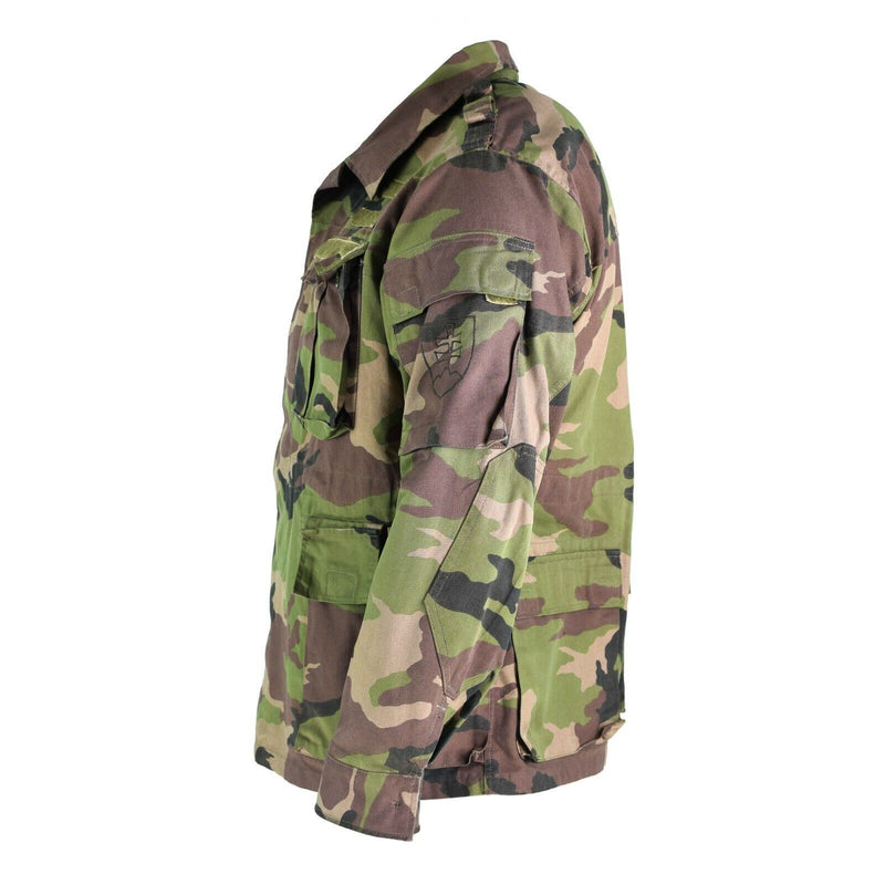 Original vintage Slovakisk arméfältjacka M97 Slovakia Militär strid BDU