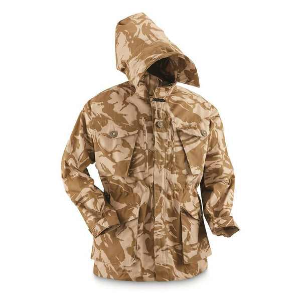 Original British Army Military Combat Desert Jacket Parka SMOCK Windproof New
