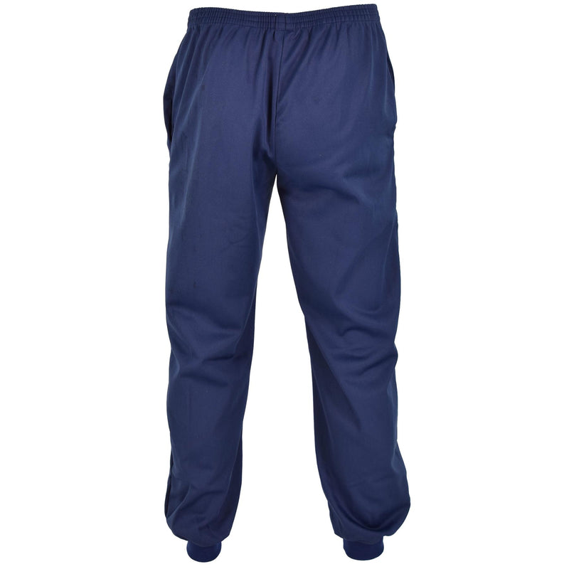 Original French Navy Troops Tracksuit Pants Military Issue Sportswear Bottom New