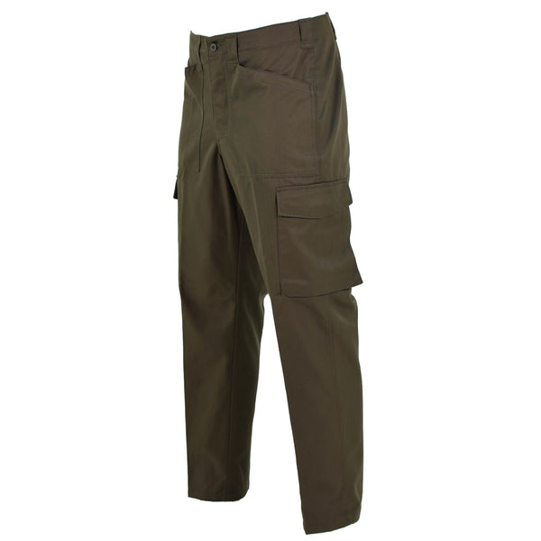 Original Österrikiska armébyxor bdu -stridsfält trupper byxor od typ 75 ny