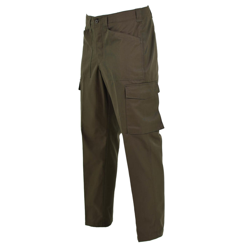 Original Österrikiska armébyxor bdu -stridsfält trupper byxor od typ 75 ny