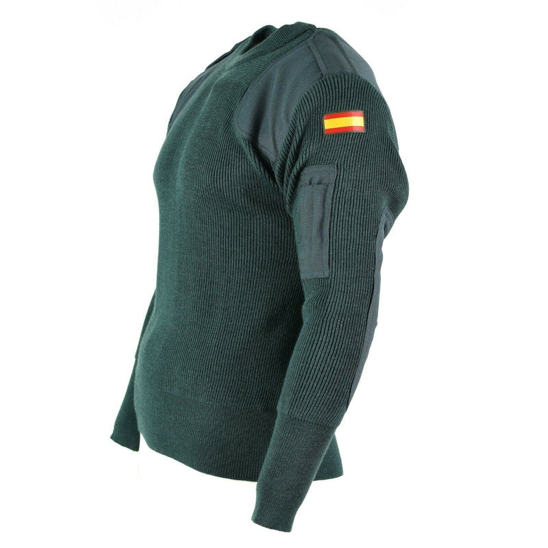 Äkta spanska arméns pullover commando jumper spanien militär tröja ny